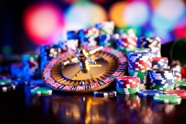 American Roulette payout chart and betting layout